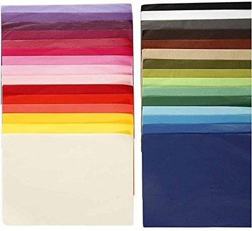 Creavvee 300 Tissue Paper, Multi-Colour, 20 x 30 cm, Multi-coloured, 20x30 - Image 3