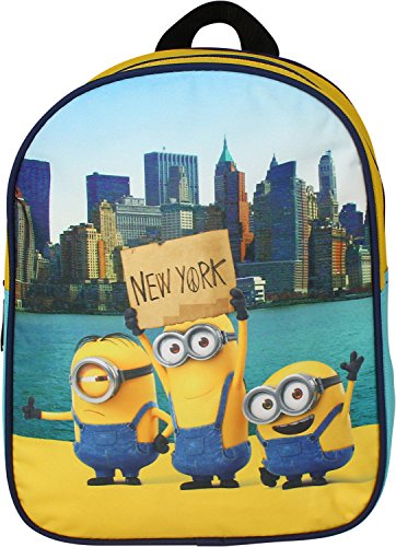 Minions 20458 0904: Mochila infantil  29 cm   Amarillo azul claro.  Multicolor