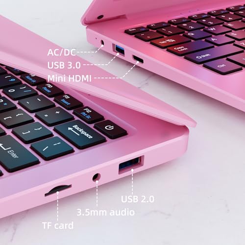 RATEYUSO Pink mini Laptop N4000 の商品画像 1