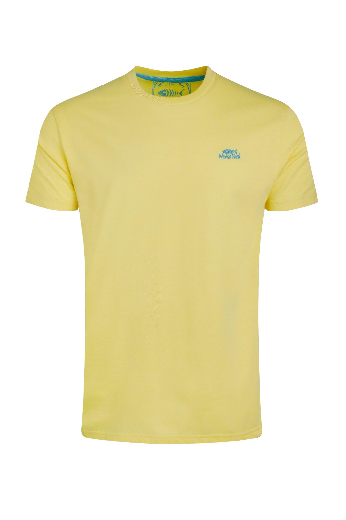 Weird Fish Men's Lemon Fished Branded T-Shirt Medium