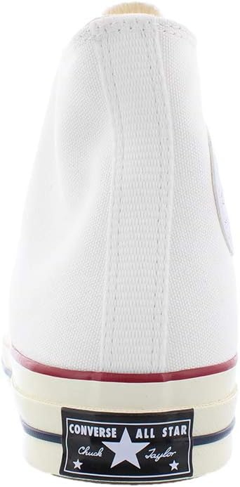 Converse Unisex Adult Chuck 70 Classic High Top Shoes, White/Garnet/Egret, 6 UK