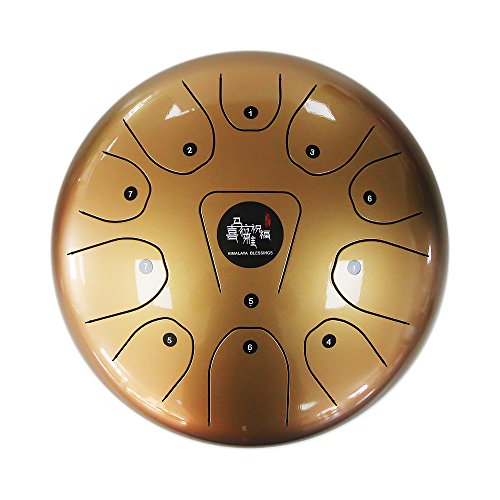 Tambor de lengüeta de acero 12" C Mayor con bolsa miniatura 1