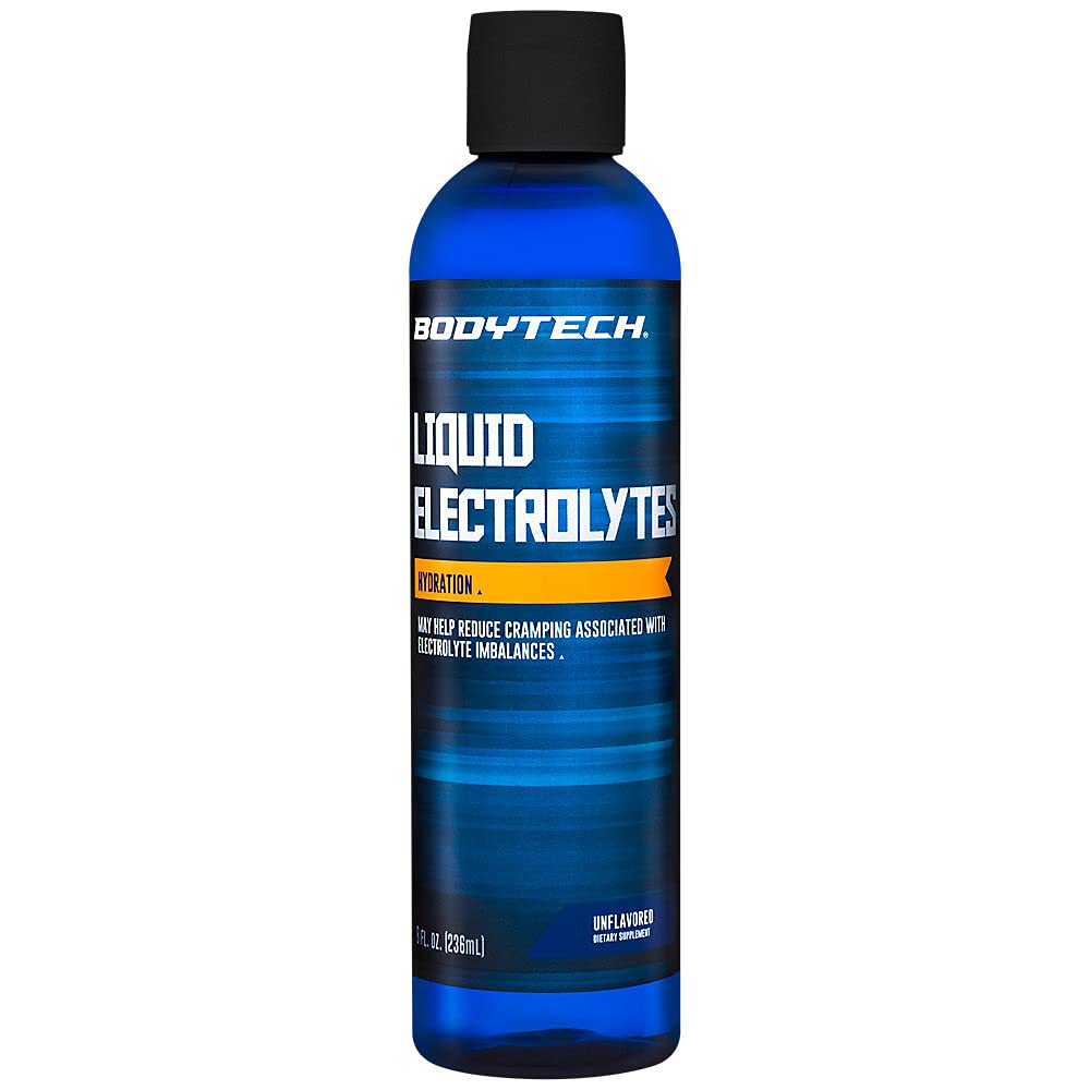 BodyTech Liquid Electrolytes for Hydration Support - Unflavored (8 fl oz.)