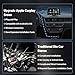BuonaIdea Wireless Double Din Car Stereo Compatible with Apple CarPlay and Android Auto,7