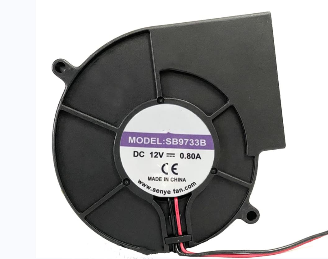 Amazon.com: for SB9733B 12V 0.80A 97X95X33MM 2-Wire Cooling Fan  