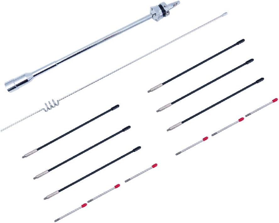 GRA‑D220R Mini Discone Antenna | 100–1600 MHz Receiver, 144/430/904/1200 MHz Transmit, 29.5" Stainless Portable Scanner Whip