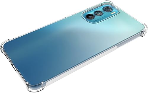 Miniatura 5 de Funda para Motorola Moto Edge 30 5G Clear TPU Cuatro Esquinas Cubierta Protectora Transparente Suave Funda