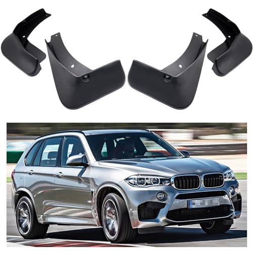 Image of Car Mudguard Fender Mud Flaps Splash Guards Compatible with BMW X5 M X5M 2015 2016 2017 2018