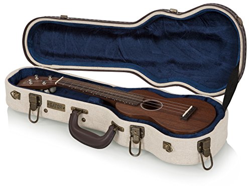 Gator Journeyman Series Deluxe Wood Case For Soprano Ukuleles (Gw-Jm Uke-Sop) #TOP1