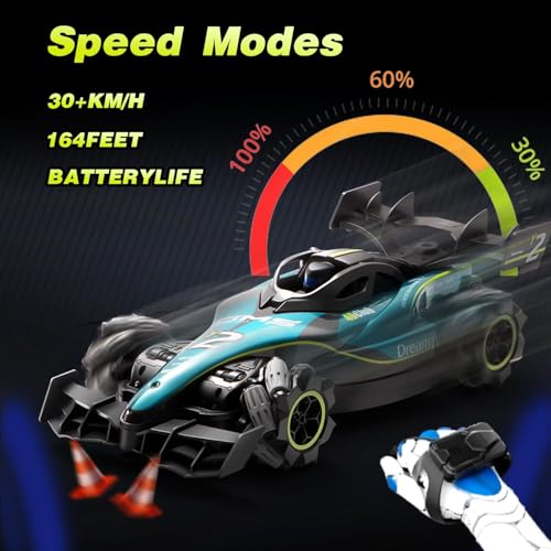 Image of Y2 RC Crawler,Remote Control Stunt Car with Gesture Controller, Off Road Monster Truck,2.4Ghz RTR All Terrain Hobby 20KM Truck,8 12 14 Boy Kids Toys Adult Gifts (Multicolor)