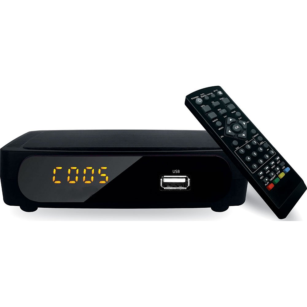 Coby CSTB-600 TV Digital Converter with Remote
