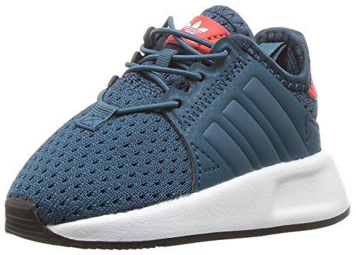 adidas キッズ ボーイズ X_PLR レースアップスニーカー シューズ カジュアル - ブラック, ガソリンナイト/ガソリンナイト/ホワイト。, 4 Infant