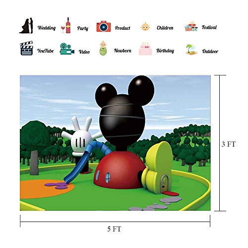 Fondo Fotográfico Infantil 1.5x0.9 m Vinilo miniatura 2