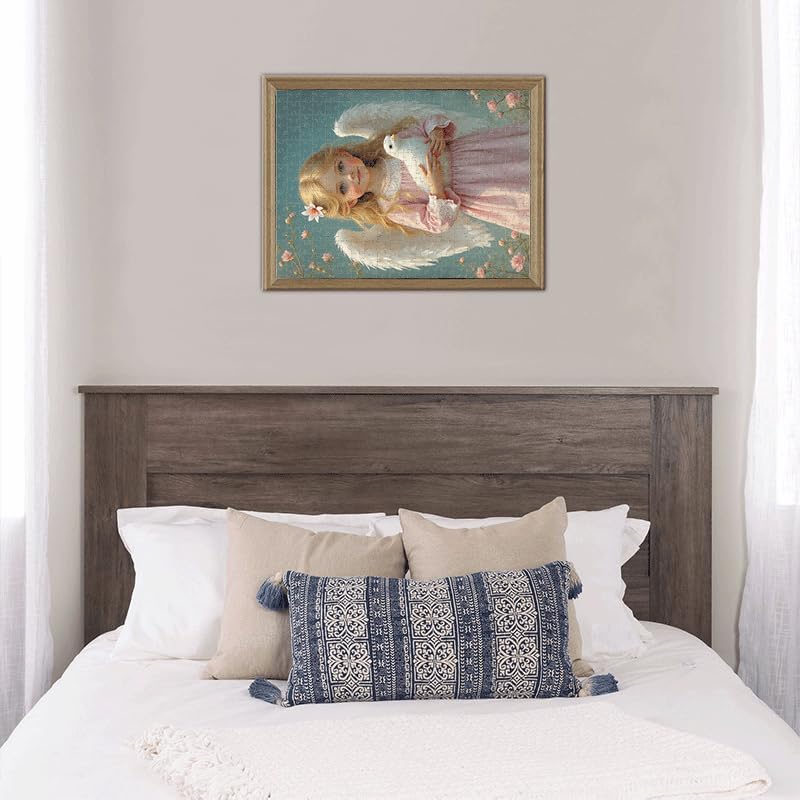 Angel with Dove Jigsaw Puzzle 1000 Pieces - Premium Puzzle for Adults - Home Decor Puzzle Game Birthday Gifts