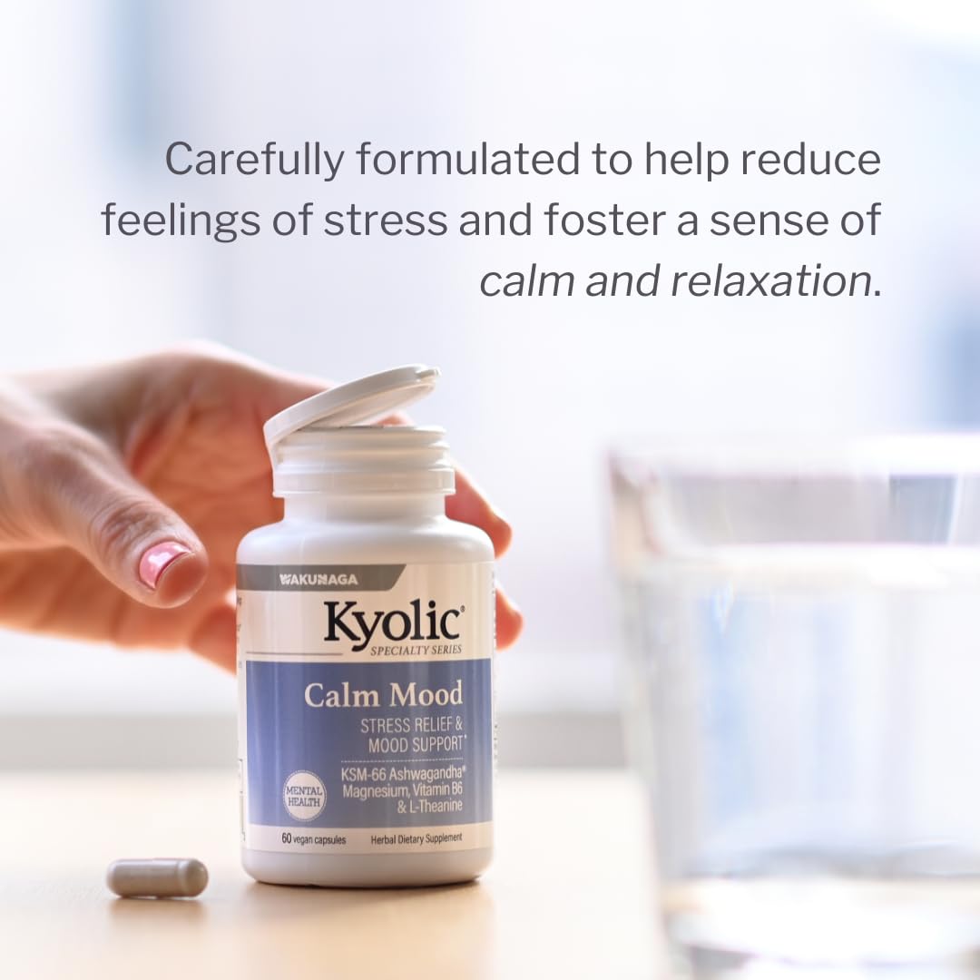 Kyolic Specialty Series Calm Mood, 120 vegicaps — Amazon image 5
