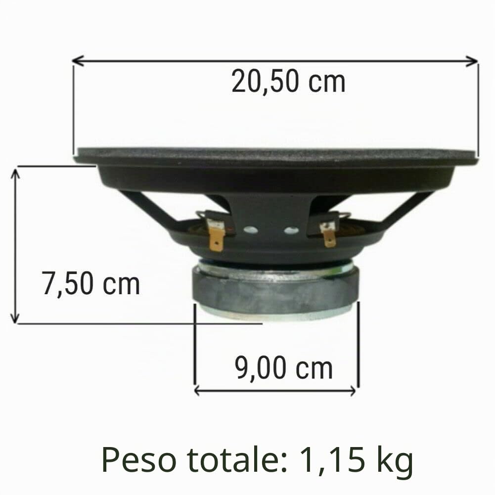 1 WOOFER CIARE CW200Z 8 4 ohm 80 watt rms auto home casa + 5 sticker omaggio 1 WOOFER CIARE CW200Z 8 4 ohm 80 watt rms auto home casa + 5 sticker omaggio