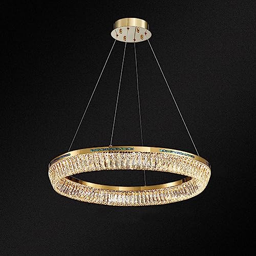 Lustre en cristal italien de 100cm pour sublimer une salle d'échantillon