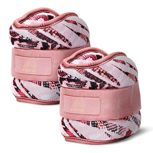 Image of RBX Wrist & Ankle Weights Set, Adjustable Comfort Fit for Training & Toning