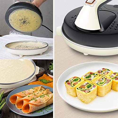 Crepes Maker, 600 Watt, 20 Cm, Gelb, Küchengeräte,Yellow – Bild 5