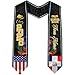 POPPOP Personalized Dominican Graduation Stole with Dominican Republic USA Flag, Class of 2026 Sash, Heritage Graduation Gift for Students/5