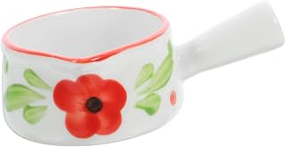 BESPORTBLE Milk Cup Spaghetti Noodle Container Soup Bowls with Handles Induction Heater Handle Milk Pot Milk Soup Pot Cereal Bowl Coffee Heater Small Pot Sauce Ceramics Food Spices