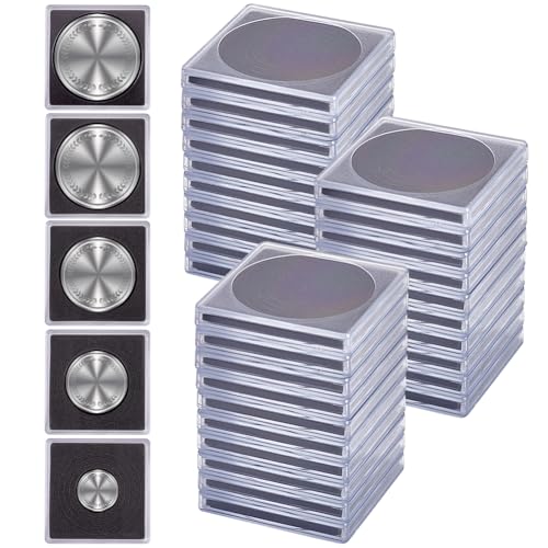 Soporte para 40 monedas con funda protectora de espuma miniatura 1