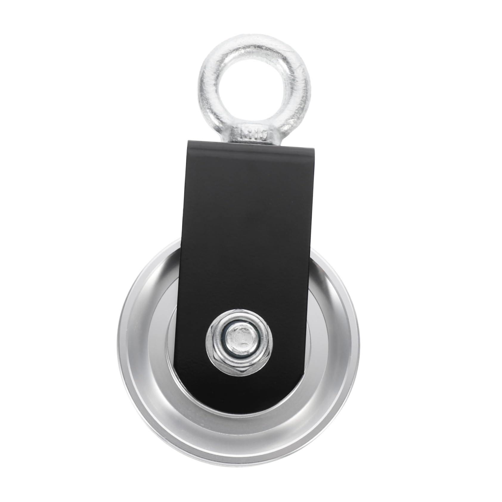 FUNOMOCYA 1pc Fitness Stand Pulley Swivel Groove Wheel Cable Pulley Cable Holders Cable Replacement Pulley Wheel Strength Training Pulley Gym Cable Wheel Big Fly Aluminum Alloy Equipment