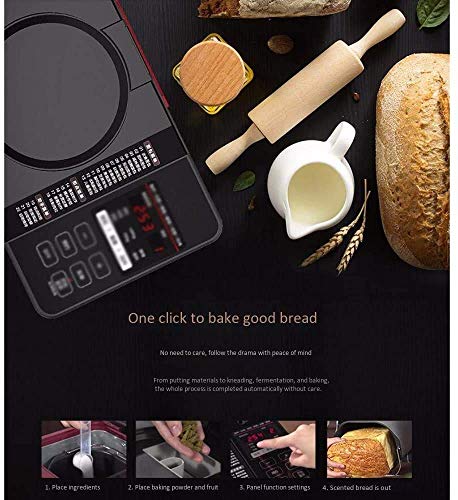 ZJN-JN Brotbackautomaten Haushaltshilfe intelligente Multifunktions Toaster und Pasta Kuchen-Hersteller, 22 Menüs All… – Bild 3