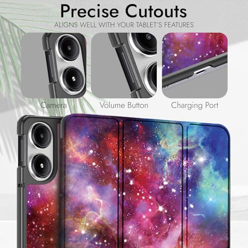 Image of Robustrion Cover for Redmi Pad 2 Pro 12.1 inch Cover Case, Trifold Cover Case for Redmi Pad 2 Pro 5G Tablet Cover [Auto Sleep Wake Support] - Galaxy