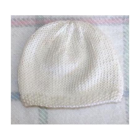 Bonnet en laine bébé naissance Clearance
