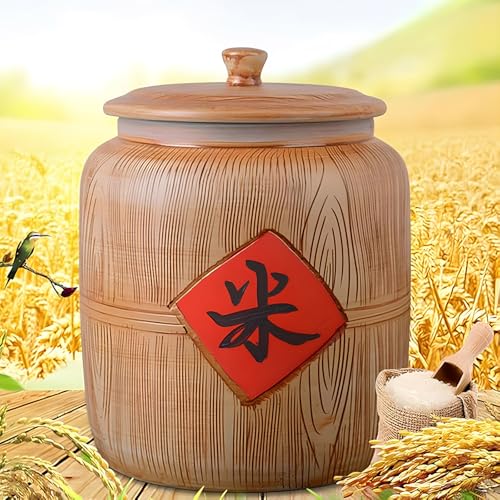 Récipient pour aliments secs de gra en céramique anti humidité - 7