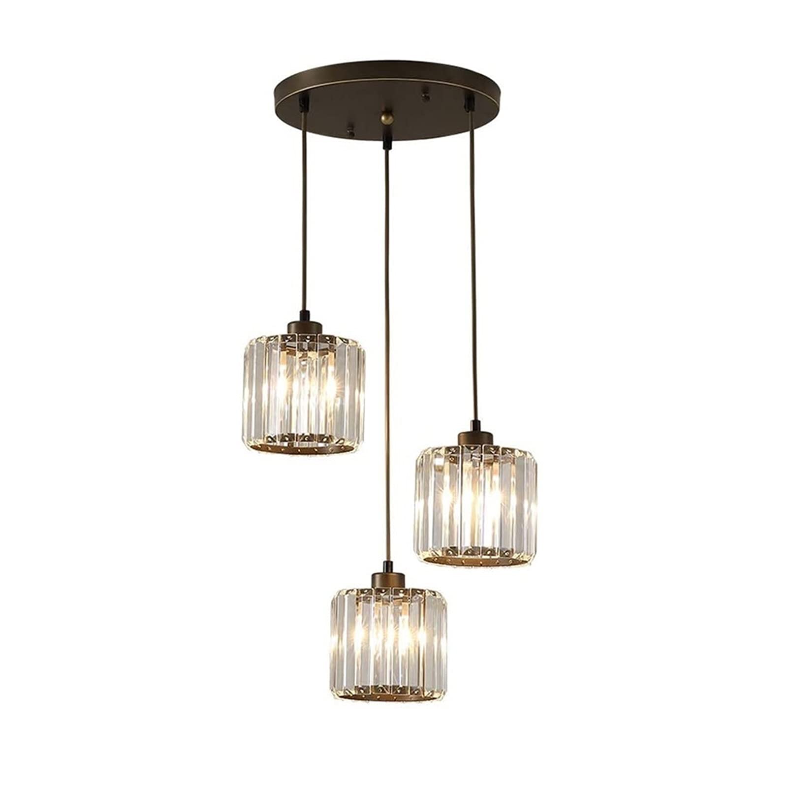 MSGIRVLZL Lámpara Colgante Contemporánea Lámpara De Suspensión De Cristal Lámparas Colgantes De Metal Diseño Pantalla De Araña E27 Adecuado for Pasillos Comedor Sala De Conferencias Ingeniería De Inte