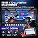 Autel Scanner MaxiCOM MK900: 2026 Updated as MK900BT MK900-BT MX900 Bidirectional Diagnostic Tool, 8in Up of MK808S MK808BT Pro MX808S 808Z, 3K+ Active Tests, 40+ Service, CAN-FD&DOIP, All System, FCA