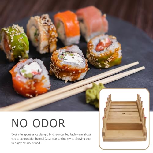 Bandeja Sushi Estilo Japonés Mediana Amarilla miniatura 7