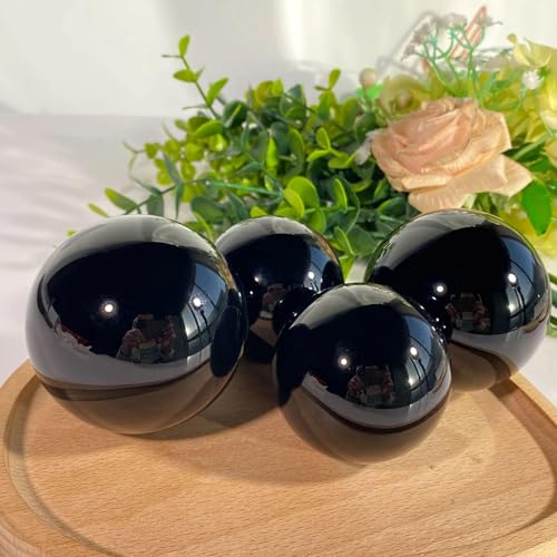 Obsidienne pierre naturelle décorative de 30mm pour un bureau zen et harmonieux - 5
