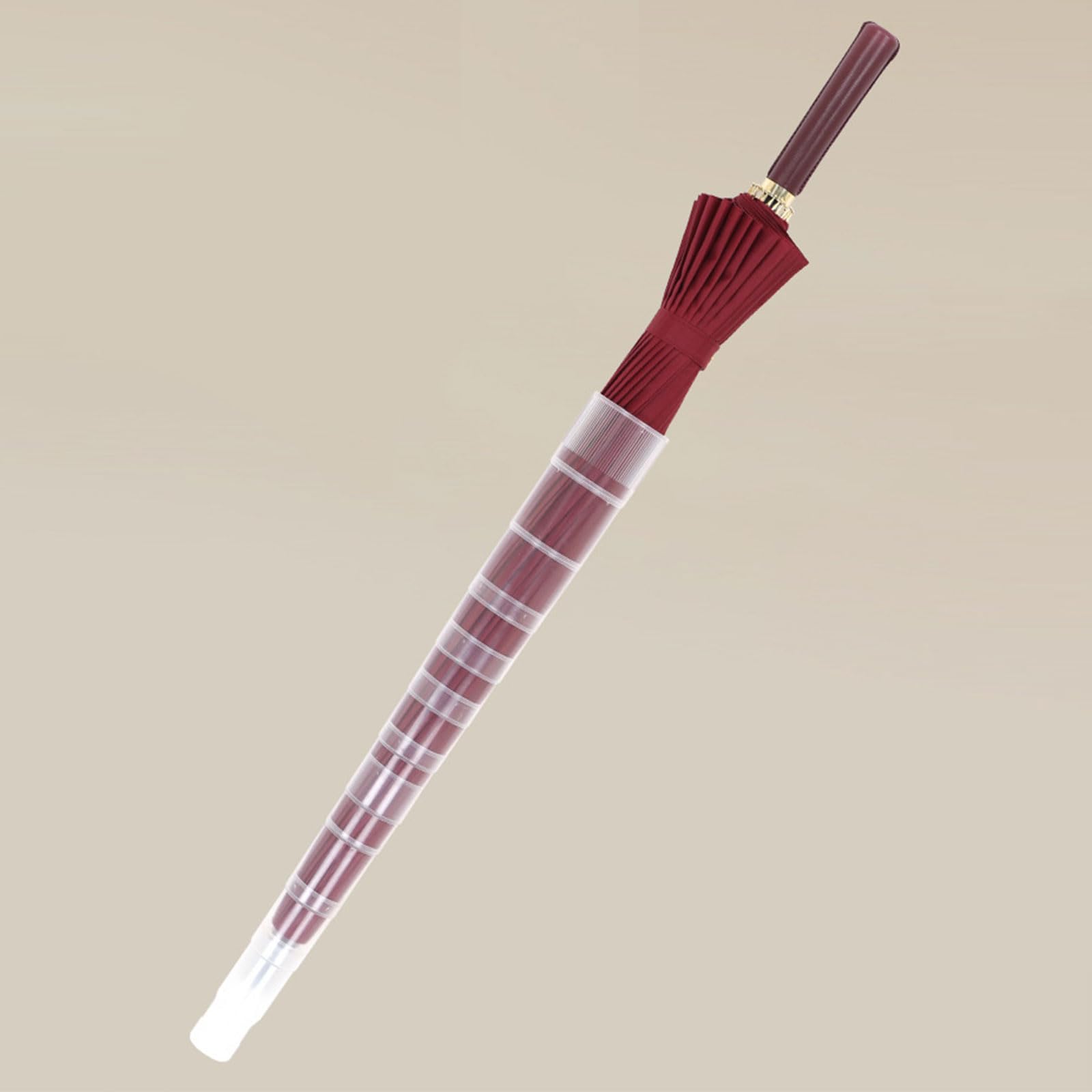 Ombrello impermeabile a colori Ombrello manuale ad apertura rapida con 24 ossa resistente al vento ergonomico manico lungo ombrello impermeabile per esterni