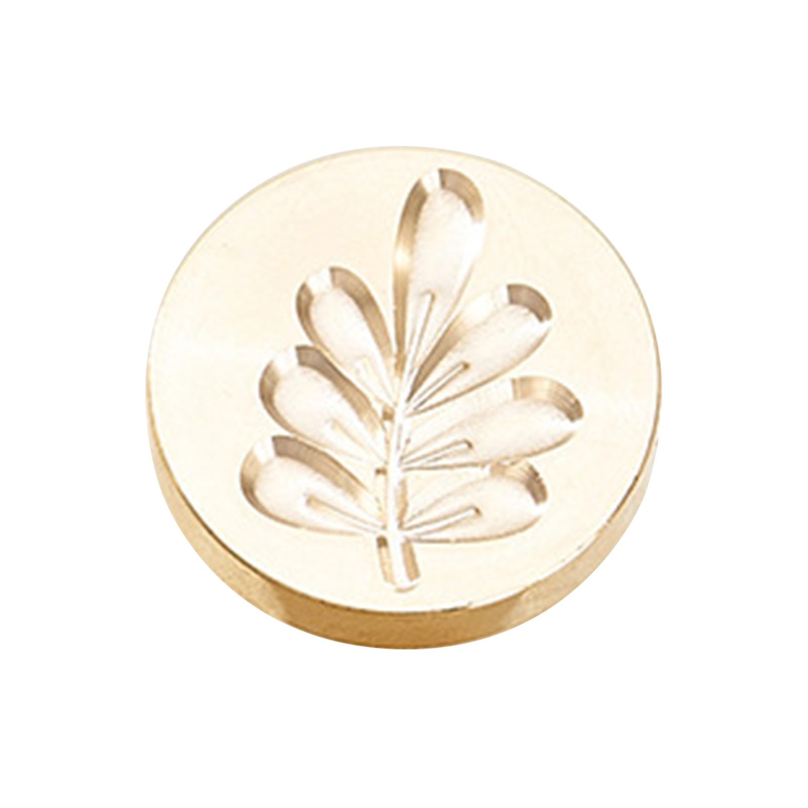 Tsophreniq Fruit Plant Series Sealing Wax Stamp for Christmas Envelopes Card Wedding Invitation Decor Brass Clovers Wax Seal Stamp Sealing Stamps for Invitation Cards Decor Fruit Plant Seal