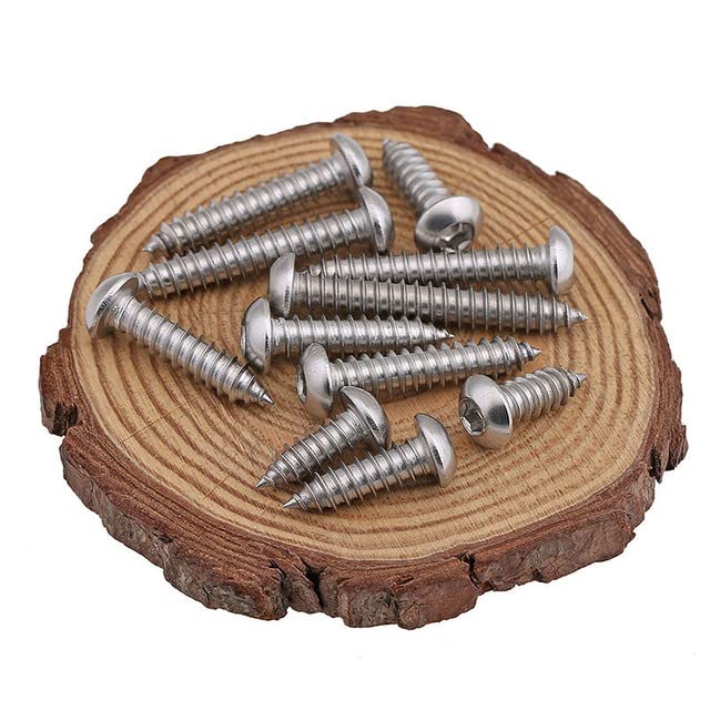 Tornillos métricos M6 x 60 mm acero inoxidable 6 pcs miniatura 6