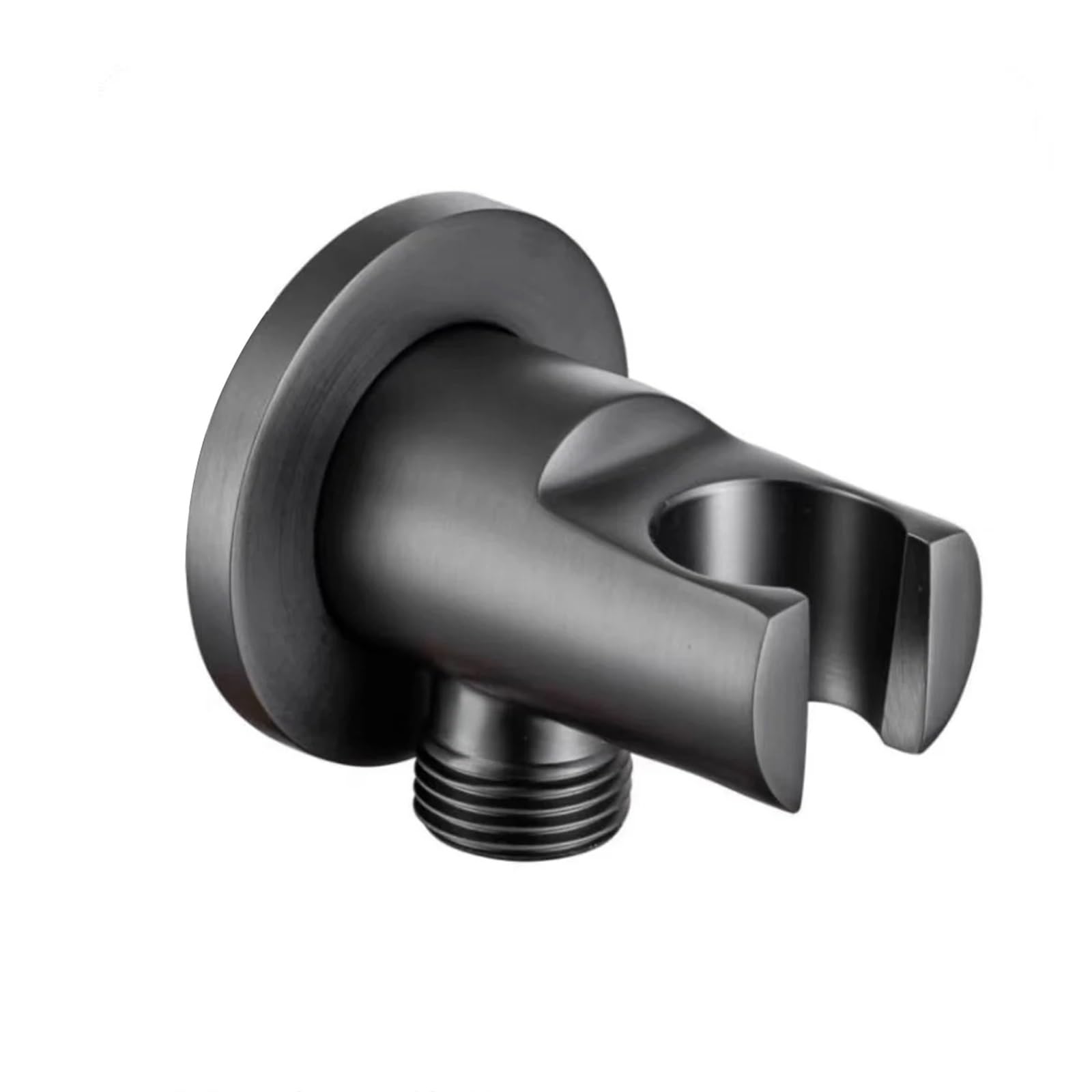 Luysgbxr Grey Shower Head Holder Shower Holder Wall Mounted Bathroom Tap Handheld Bracket Replacement Support(Grey)