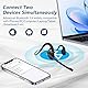 BANIGIPA Bluetooth-Headset mit Boom-Mikrofon, Kopfhörer mit offenem Ohr und Mikrofon mit Geräuschunterdrückung, drahtloses Headset für Telefon, Laptop, PC, leicht und bequem für Büro, Besprechung, Hei