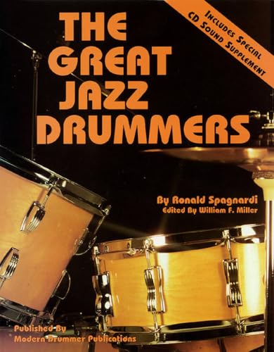The Great Jazz Drummers (Modern Drummer Library) | Jazz Drum History Biography Collection for Drummers Students and Teachers | Music Education Resource with Photos and Audio Study Guide