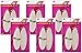 Prevue Pet Products (6 Pack) Birdie Basics Cuttlebone, Large, 6 Inch (2 Bones Per Pack / 12 Bones Total)