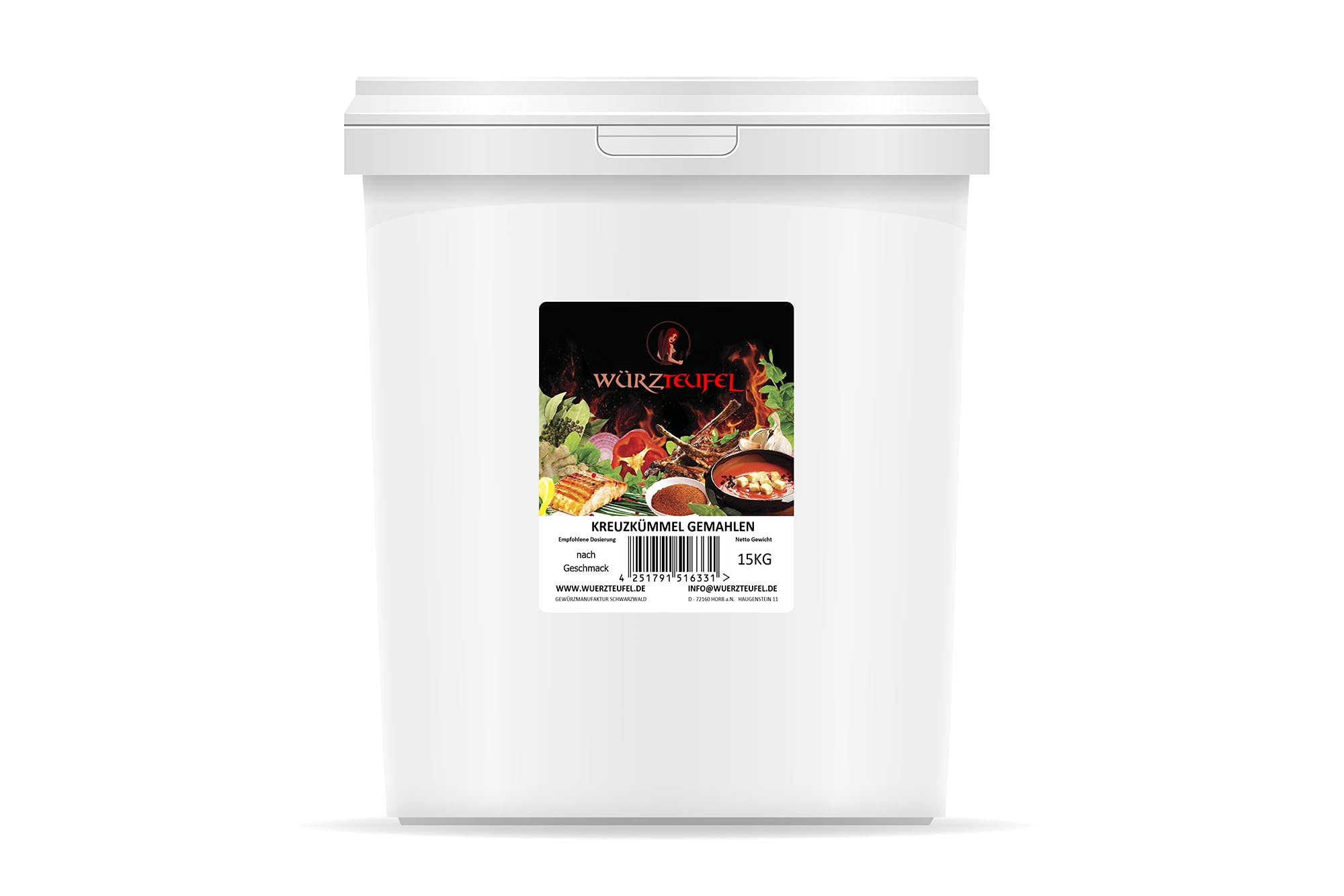 Comino materno molido (12,5 kg)