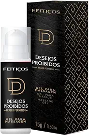 Gel Desejos Proibidos - Dessensibilizante e airless, Feitiços, 15g