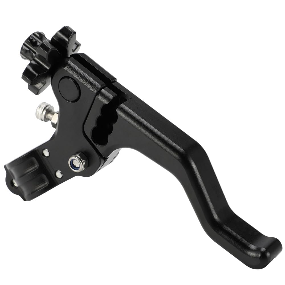 NingRuiBhd Brake Levers Clutch Lever for Suzuki Aluminum Dirt Pit Bike Motorbike Motorcycle Accessories Clutch Levers Universal(Black)
