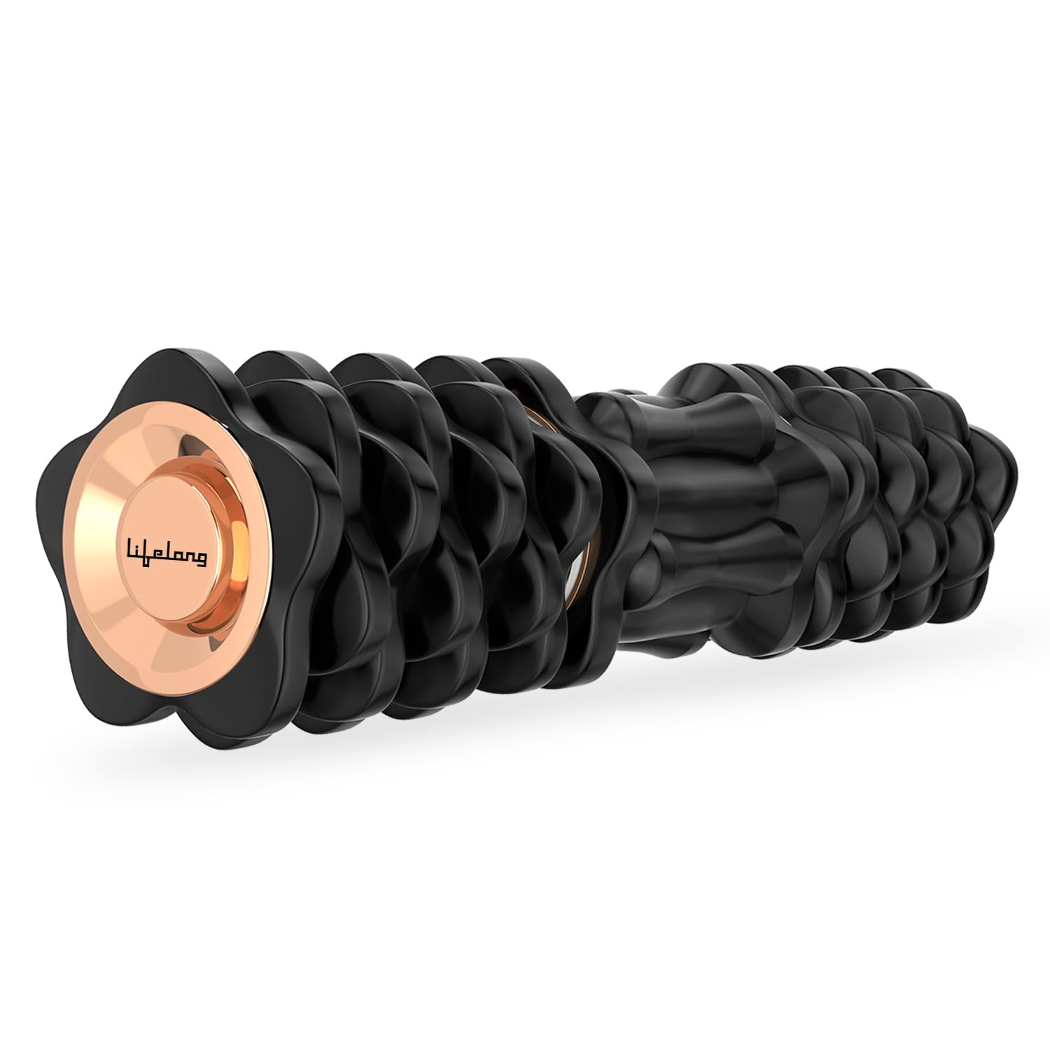 Lifelong Electric Foam Roller - High-Intensity 4-Level Vibration for Deep Tissue Massage, Durable ABS + EVA, Lightweight & Portable, Upto 1hr 45min Battery Life, Ideal for Gym, Yoga, Muscle Relax-image-31