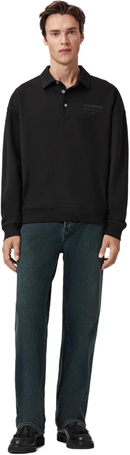 AllSaints Mens Xander Sweat Polo - Image 2