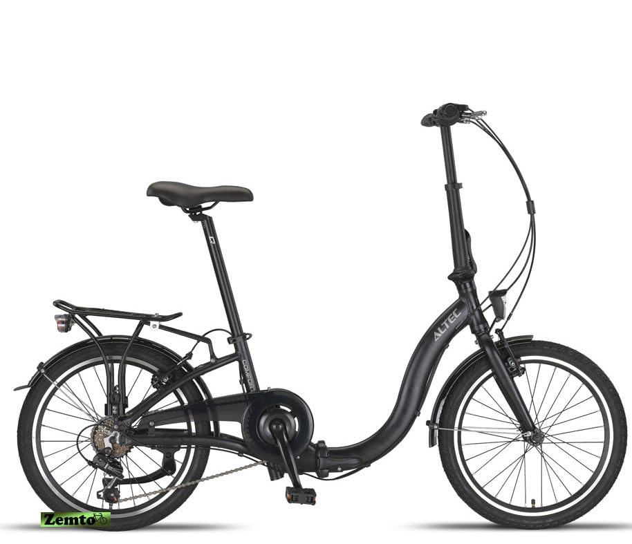 klapprad mit tiefem einstieg Faltrad Tiefeinstieg Zemto Comfort 20 Zoll, 6 Gang Sport & Freizeit One Piece Mighty Jaxx Viral Purge Farbe:Dark Grey/Pastel Green