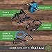Gaiam Home Gym Kit Equipment Set for Men and Women - Includes Ab Wheel, Jump Rope, Push-Up Bars, Resistance Band with Handles, and Complimentary Exercise Guide - for Total Body Workout at Home