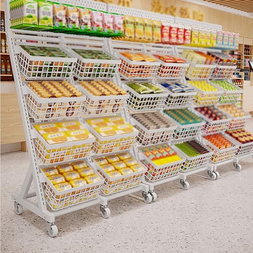 Ciężka metalowa półka ekspozycyjna – solidny stojak Sto do prezentacji produktów w sklepach – idealny do sprzedaży detalicznej i ekspozycyjnej